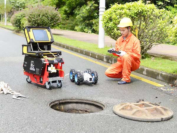 盐边管道机器人检测